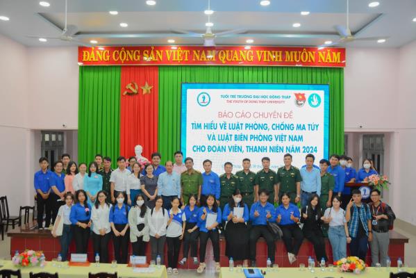 Báo cáo chuyên đề tìm hiểu về Luật Phòng, chống ma túy và Luật Biên phòng Việt Nam cho đoàn viên, thanh niên năm 2024