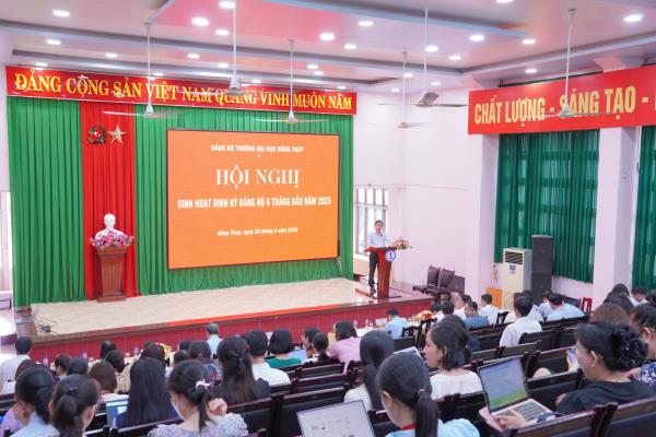 Phát huy vai trò lãnh đạo, hoàn thành nhiều nhiệm vụ trọng tâm trong 6 tháng đầu năm 2025