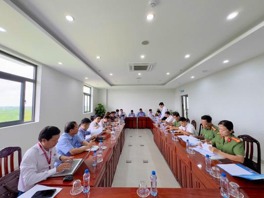 Họp Ban tổ chức Ngày hội Toàn dân bảo vệ an ninh Tổ quốc