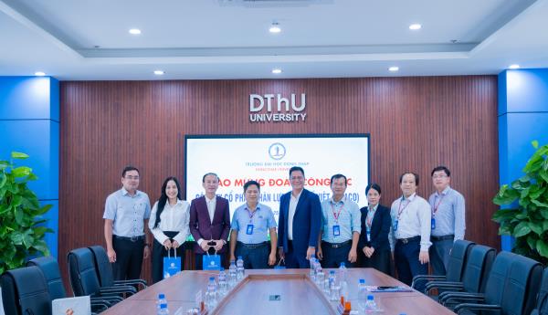 Tiếp và làm việc với đoàn công tác Công ty Cổ phần Nhân lực Quốc tế Việt (Vilaco Group)