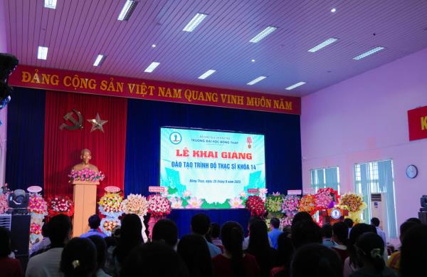 Trường Đại học Đồng Tháp khai giảng đào tạo trình độ Thạc sĩ đợt 2 năm 2025