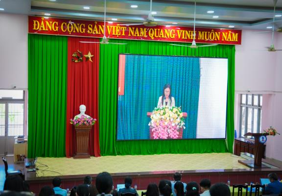 Tham dự Hội nghị trực tuyến báo cáo viên chuyên đề về kết quả Đại hội đại biểu Đảng bộ Tỉnh lần thứ nhất 