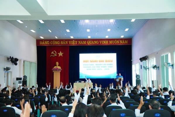  Hội nghị Đại biểu viên chức và người lao động năm học 2025 - 2026