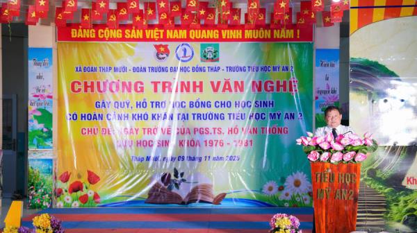 Tri ân và lan tỏa giá trị nhân văn ở ngôi trường vùng khó