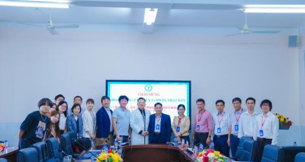 Đoàn công tác viện Jamwei và Trường đại học Y tế Sức khỏe Tokyo làm việc tại Trường Đại học Đồng Tháp