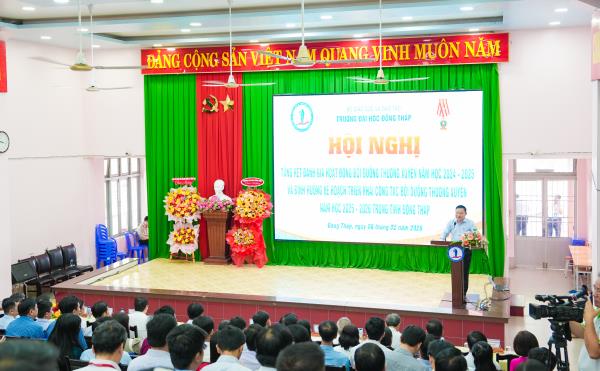 Tổng kết công tác Bồi dưỡng thường xuyên năm học 2024 - 2025 và định hướng triển khai nhiệm vụ năm học 2025–2026