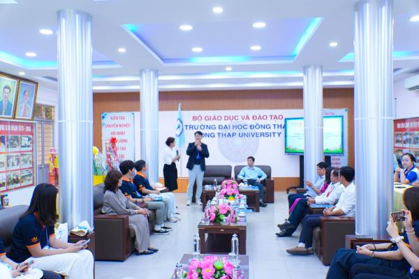 "Tổng kết Chương trình Quốc tế tình nguyện" của Khoa Sư phạm Khoa học Xã hội phối hợp với Trường Đại học Dongguk và Hệ thống Giáo dục Tương lai