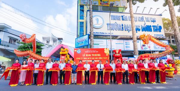 Trường Đại học Đồng Tháp khai trương Công ty TNHH MTV Đại học Đồng Tháp