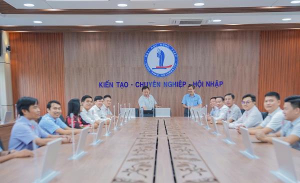 Nghiệm thu Phòng họp, hội nghị không giấy của Trường Đại học Đồng Tháp