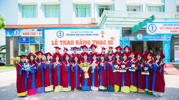 Trường Đại học Đồng Tháp trao bằng thạc sĩ đợt 2 năm 2026