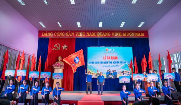 Phát huy tinh thần xung kích, tuổi trẻ Đại học Đồng Tháp ra quân Chiến dịch "Sinh viên tình nguyện hè" năm 2026
