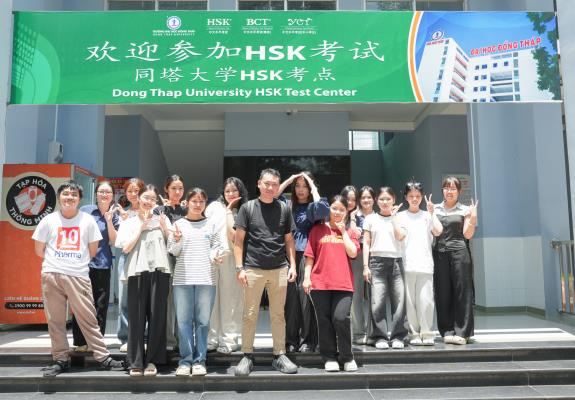 Trường Đại học Đồng Tháp tổ chức thành công Kỳ thi chứng chỉ tiếng Trung quốc tế HSK trên máy tính, đợt thi ngày 23/8/2026