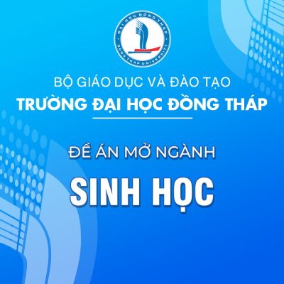 Đề án mở ngành Sinh học