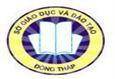 Thông báo tuyển dụng Giáo viên Tiểu học, Mầm non namư 2013 của Sở Giáo dục và Đào tạo Đồng Tháp